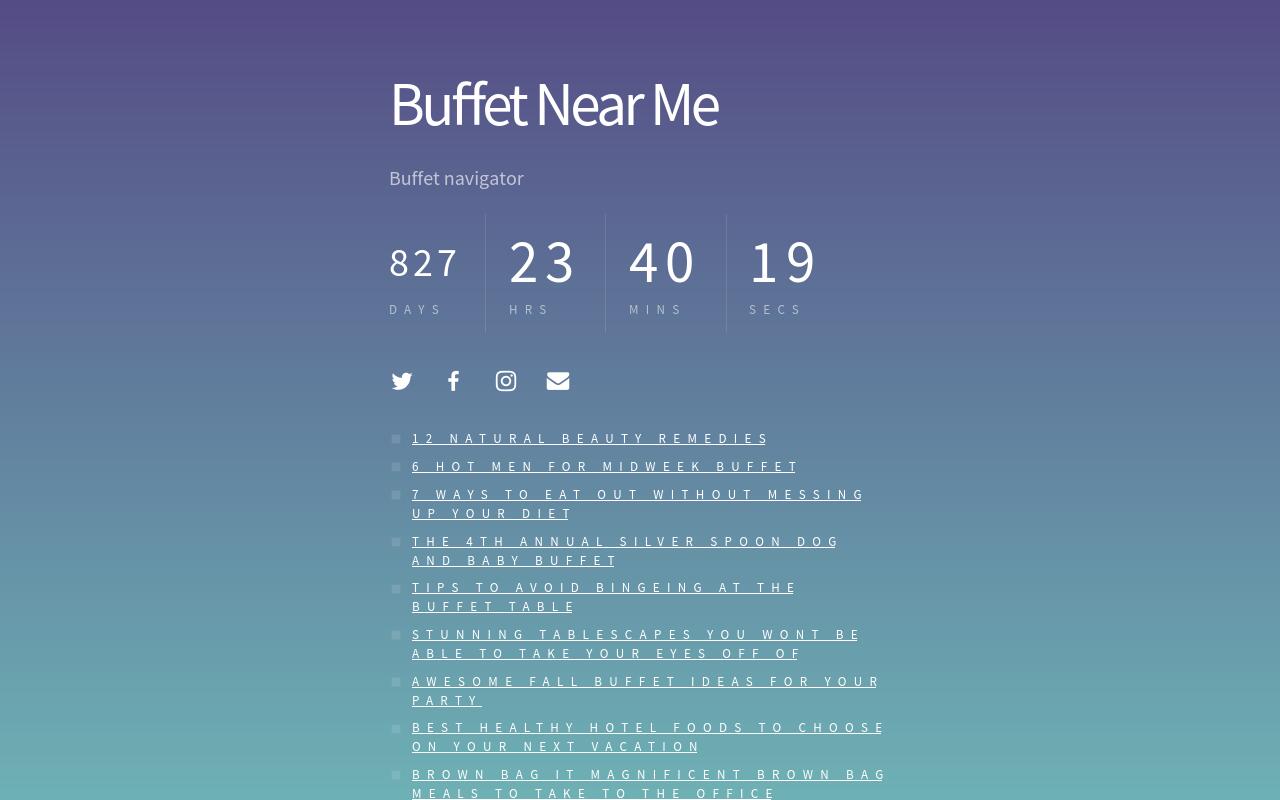 Carrd profile picture for @buffet